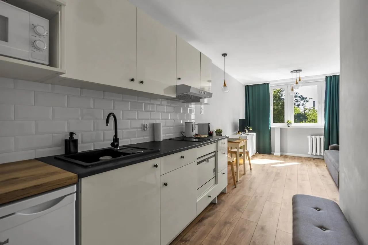 Warsaw City Center Studio - Park, Subway Nearby - By Rentujemy Apartment Poland